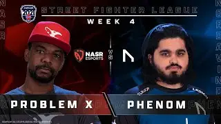 Problem X (Alex) vs. Phenom (Karin) - Bo3 - Street Fighter League Pro-US Season 4 Week 4