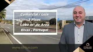 ITH3219 Espa&ccedil;o Comercial / Loja, 1.080 m&sup2; de &Aacute;rea, 3 Pisos - Elvas - Portalegre - Portugal ITHLUX