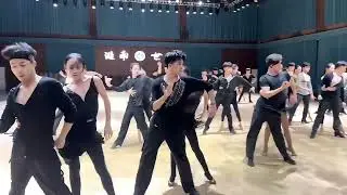 Pro Latin Students' Daily Training: Let's Cha-Cha Together! 💃#dance #dancerlife #dancer #chacha
