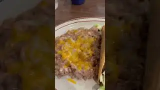 Pete&rsquo;s since 1949 I&rsquo;ve been having the same Dish a taco plate for 60 years now. #Restaurants #Food.