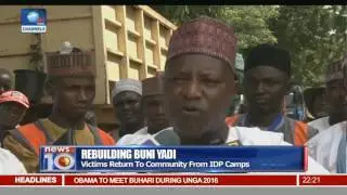 Rebuilding Buni Yadi: Government Begins Reconstruction Of Destroyed Town