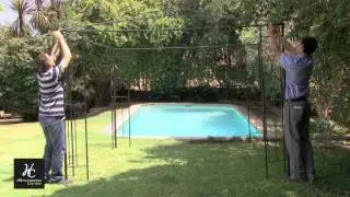 Arma una pérgola 3x3