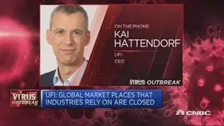 Events industry will make a comeback once pandemic passes, UFI CEO says | Squawk Box Europe