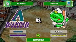 Backyard Baseball 03, 8 сезон, игра 2: против команды White Melonheads