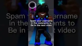 Wanna be in the next one? Comment👇 #roblox #shorts #viral