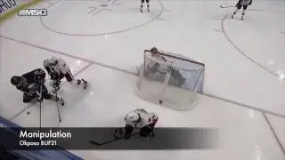 Okposo goal analysis - Great individual moves by Kyle Okposo to create space needed to score.