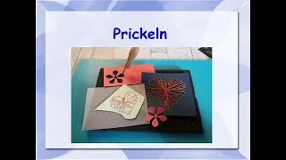 Prickeln - Was ist das und wie macht man das ? Ideen von mir f&uuml;r euch