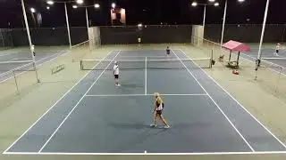 3.2/Mixed doubles : Helen + Dennis  Vs Suzie + Rod @ Los Cab Sports Village