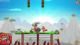 Hambo Pig of War level 22 Walkthrough Gameplay (Gold Medal 1-22 Solution)