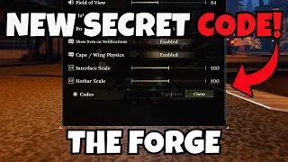Кузница: НОВЫЙ СЕКРЕТНЫЙ КОД 10 ПЕРЕПРОБ (Roblox)