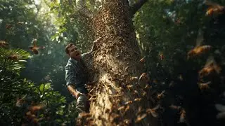 CATCHING WILD BEES with a GIANT TORCH in the JUNGLE!