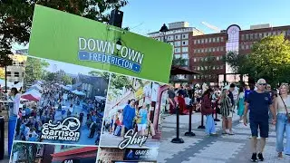 Exploring Fredericton Garrison Night Market 2025