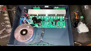 Volta PA-500 замер мощности на синусе 20Hz.