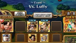 4 UNITS TEAM VS ARENA LUFFY! [OPTC]