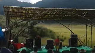 Ziro Festival of Music 2016~ Mr. India performing humorously