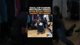 SoCal cop charged with felony assault after rough arrest caught on video