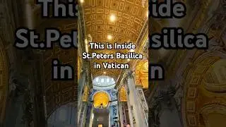 The BREATHTAKING Biggest Basilica Waiting the New Pope in the world: part 1 #vaticancity #basilica