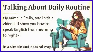 HksTalk About Daily Routine in English || Graded Reader || Learn English With Podcast ||A2 Beginner 