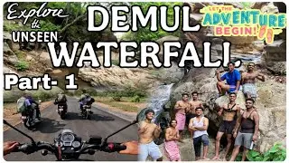 EXPLORING DEMUL WATERFALL🏞️ || WITH MATES🫂