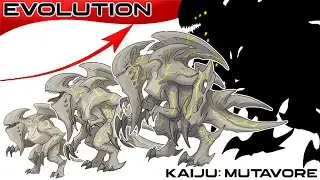The Ultimate MUTAVORE Kaiju Evolution | Pacific Rim Fanart | Maxxive Jumpo
