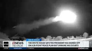 President Trump signs off on Ukrainian peace plan
