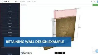 Simple Retaining Wall Design Example