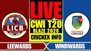 WINDWARDS vs LEEWARDS LIVE | WW-W vs LW-W - CRICKEX INFO