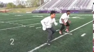 Crown College Football Summer 2017: Linebacker Drills