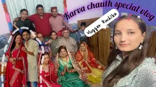 Karva chauth special vlog 👀😍😍😍 #familyvlog #festivalvibes #funtime #fulldayvlog ❤️❤️❤️❤️