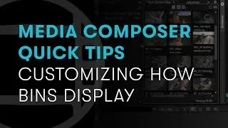 Media Composer Quick Tips: Customizing How Bins Display