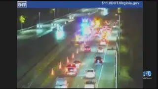 Multi-vehicle crash on I-64 near Military Highway causes traffic delays
