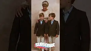 Принцесса Диана с принцами Уильямом и Гарри