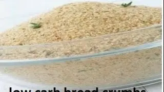 Low carb bread crumbs