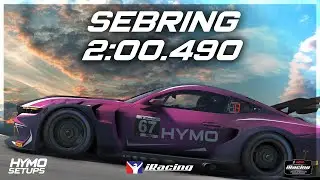 iRacing Hotlap | Ford Mustang GT3 @ Sebring | IMSA | 2025 S4 Week 1