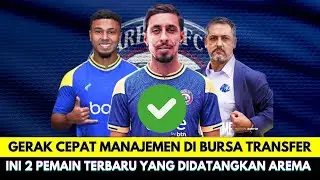 Rekrutan Berkelas❗Inilah 2 Nama Pemain Terbaru Arema FC di Bursa Transfer Liga 1 Januari 2026