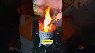 Smokeless high-fire gasifier that can be used indoors and outdoors!