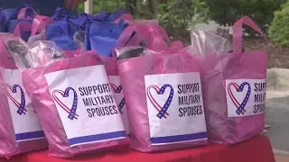 Support Military Families delivering hundreds of care packages in honor of Military Spouse Appreciat