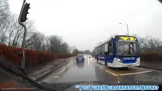 Driving in Storm Dennis, Saturday, 15 February 2020