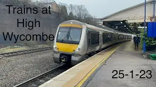 Trains At High Wycombe 23/1/23 - Chiltern Railways