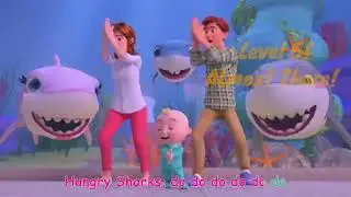 OHH NOOO The SHARKS are HUNGRY😱 LET'S DANCE TOGETHER to give them FOOD! 🍣 