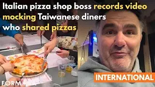 Italian mayor seeks dialogue after pizza order controversy｜Taiwan News