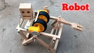 How to make waking robot