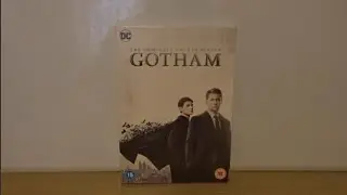 Распаковка DVD-диска 4-го сезона сериала «Готэм» (Великобритания).