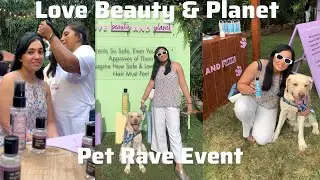 My dog and I attended Pet event by LOVE BEAUTY & PLANET. #event #pet #lovebeautyandplanet 