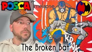 Batman Nightfall Bane Break You Posca Timelapse