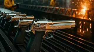 Inside the Desert Eagle Factory 🔥 From Raw Steel to Final Assembly  Full Manufacturing Process