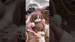 A super soft cute and adorable puppy #Cute pets#Comb the hair#Illustration#Tutorial#Wo