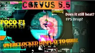 Corvus OS 5.5 Poco F1 |Better than Corvus OS 5.0 unofficial for Pubg gaming?🔥🔥