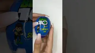 🥰 cartoon ben 10 surprise egg unboxing ASMR  #asmr #oddlysatisfying #shorts #surpriseeggs #ben10