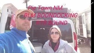 Pie Town New Mexico Free BLM Boondocking along with great pie.